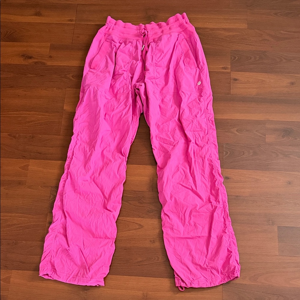 lululemon athletica Pink Drawstring Track Pants